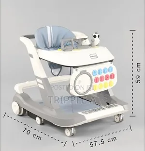 Multifunctional Musical Anti Fall and Convertible Baby Walker