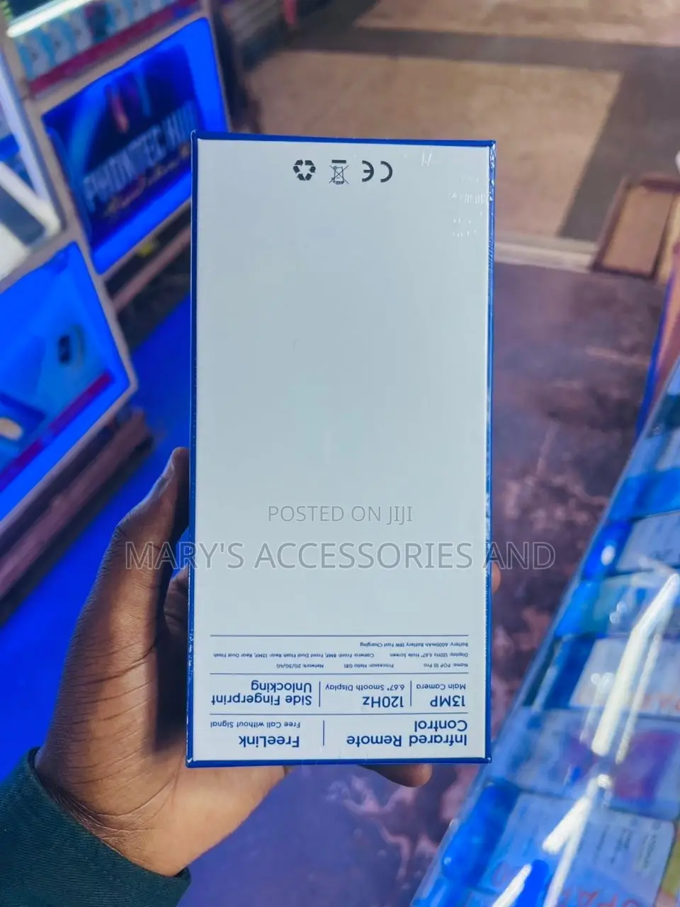 New Tecno Pop 10 Pro 256 GB Black