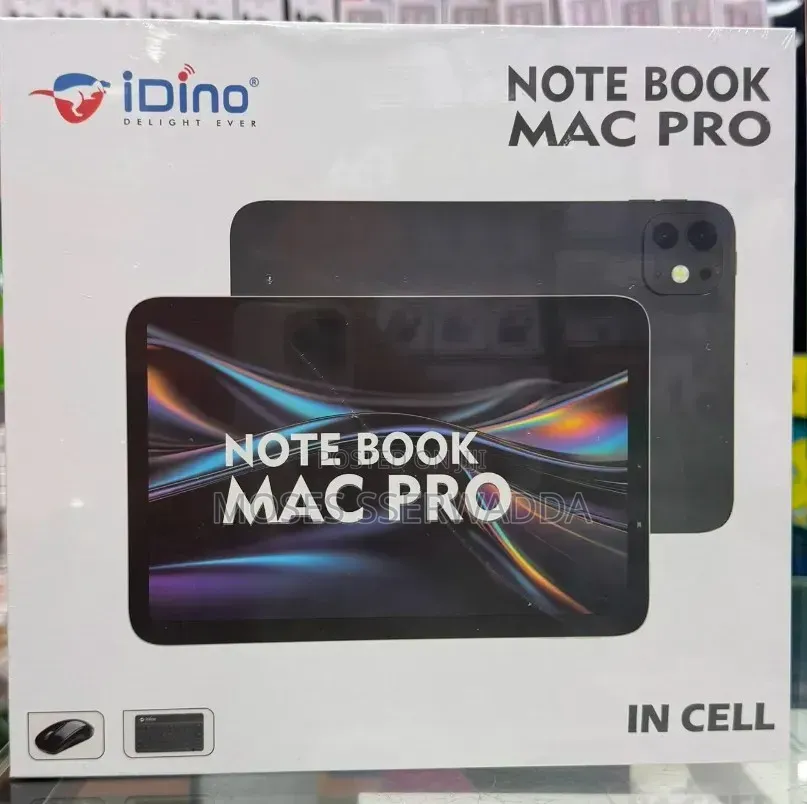 New Idino Notebook Mac Pro 128 GB Black