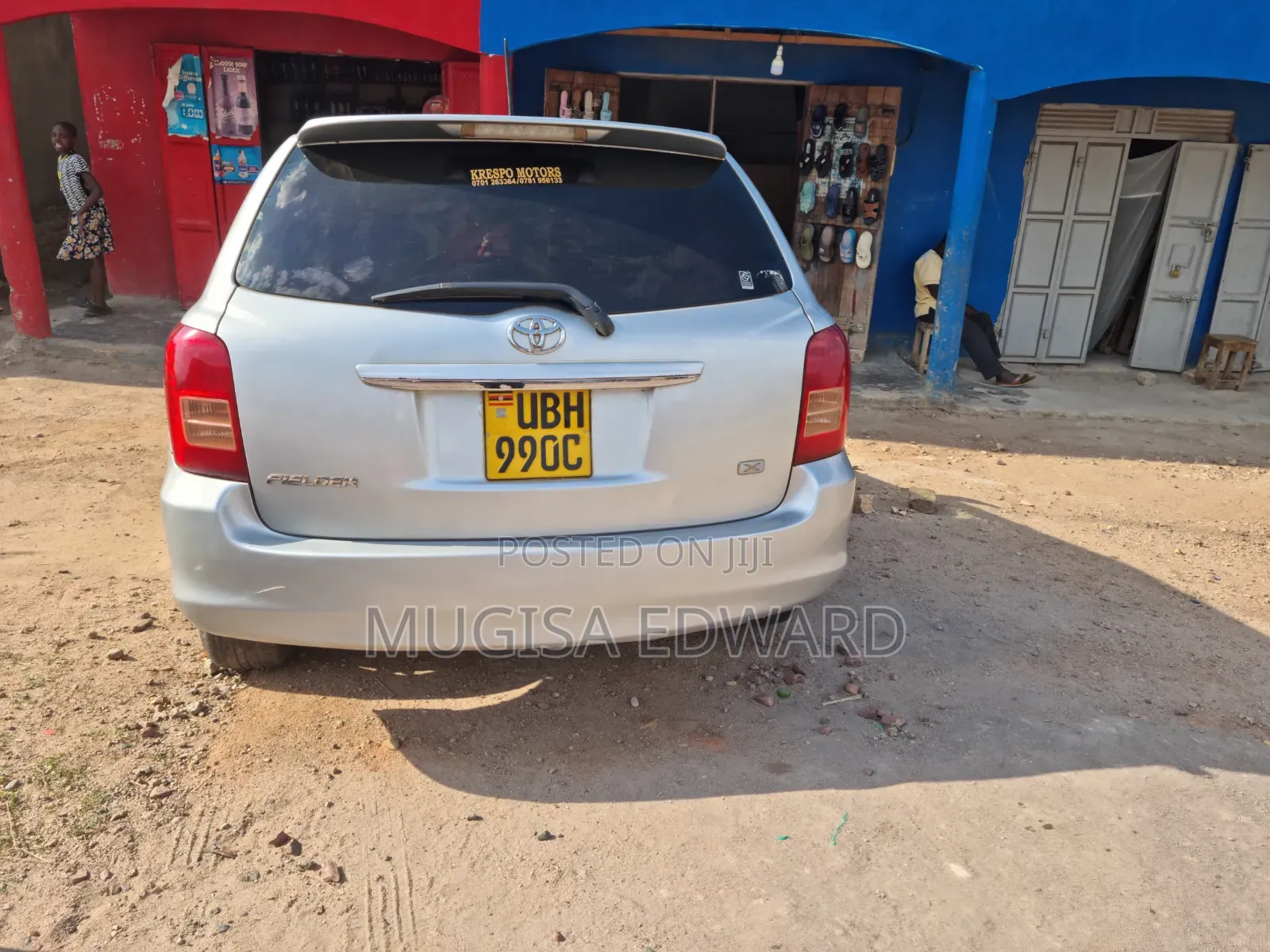 Toyota Corolla Fielder 2007 Silver