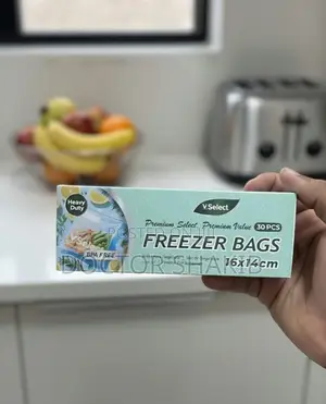 30 PCS v Select Premium Freezer Zipper Bags