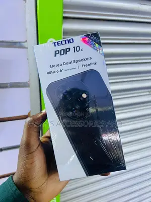 New Tecno Pop 10C 128 GB Black