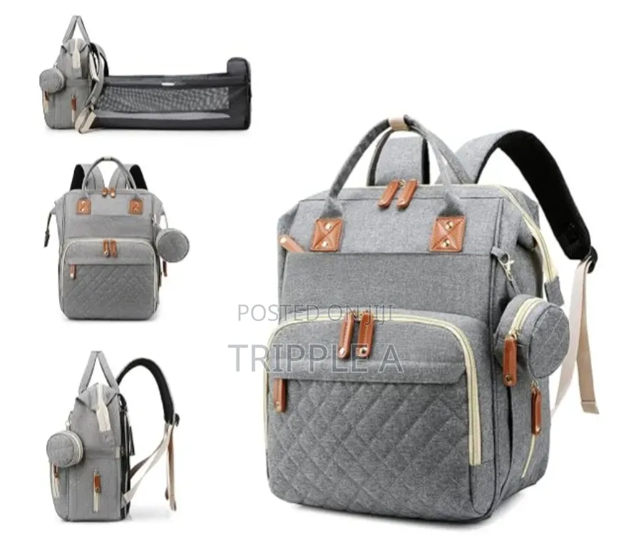 Mom Bag With Bassinet Stroller Straps