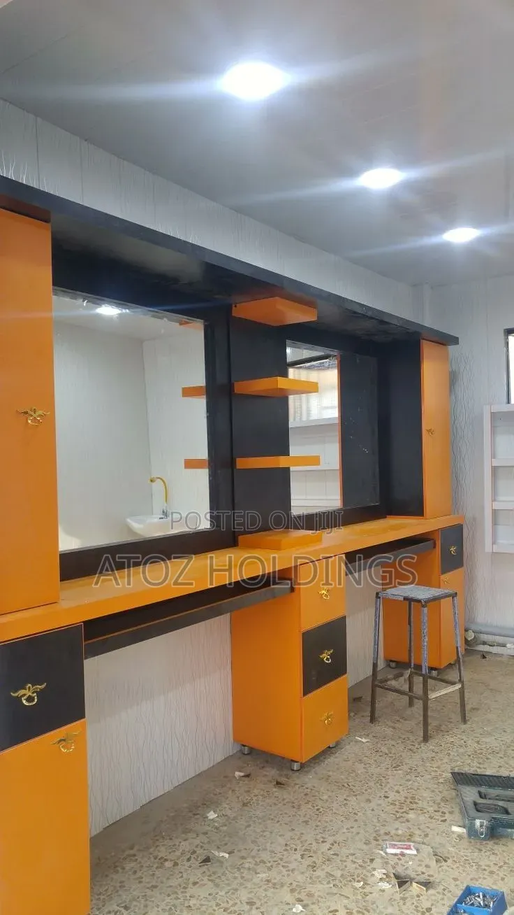 Salon Interior Setup and Cabinetry Works Book Us Now for Instant Setup