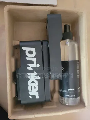 Used Prinker S Handheld Temporary Tattoo Printer + Ink Cartridge