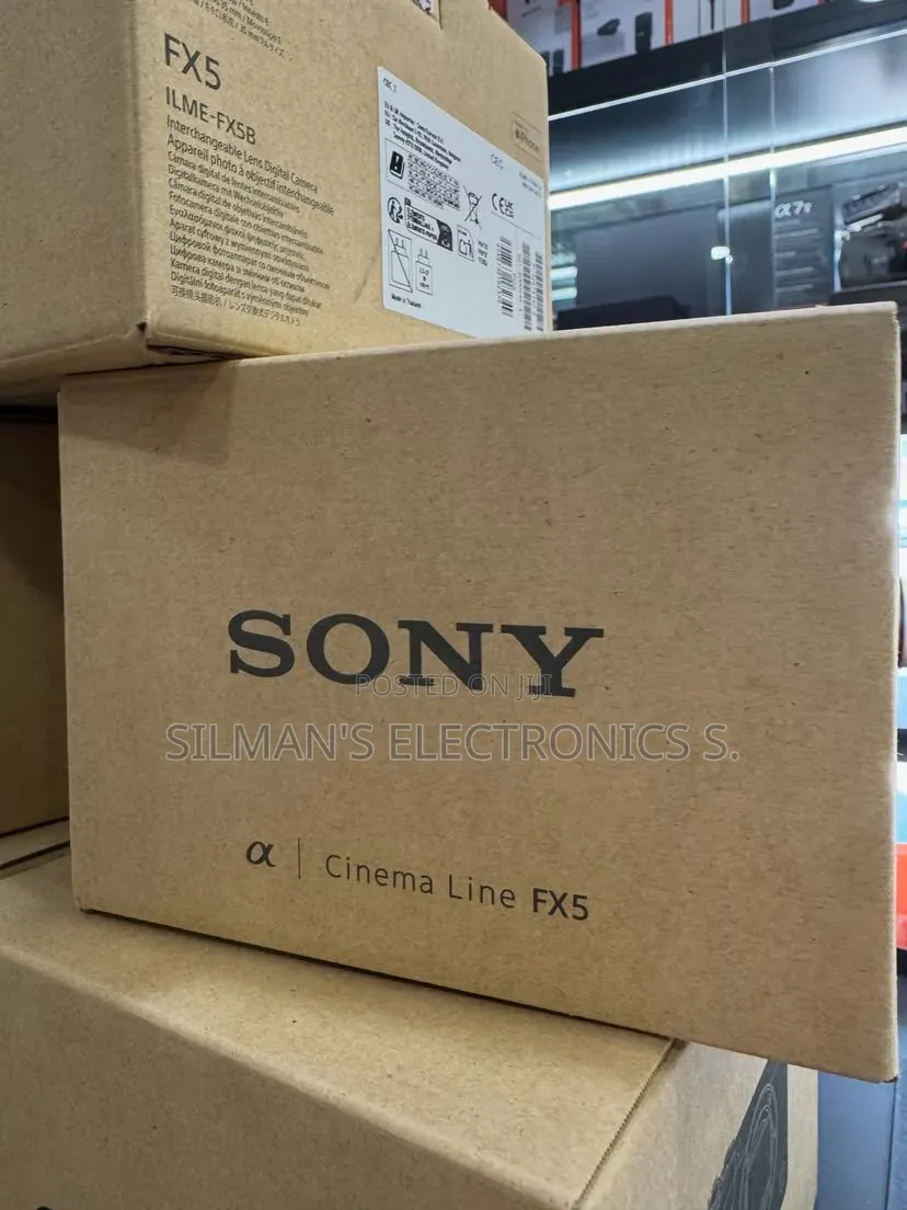 The New Sony Fx5 Cinema Line Body Only