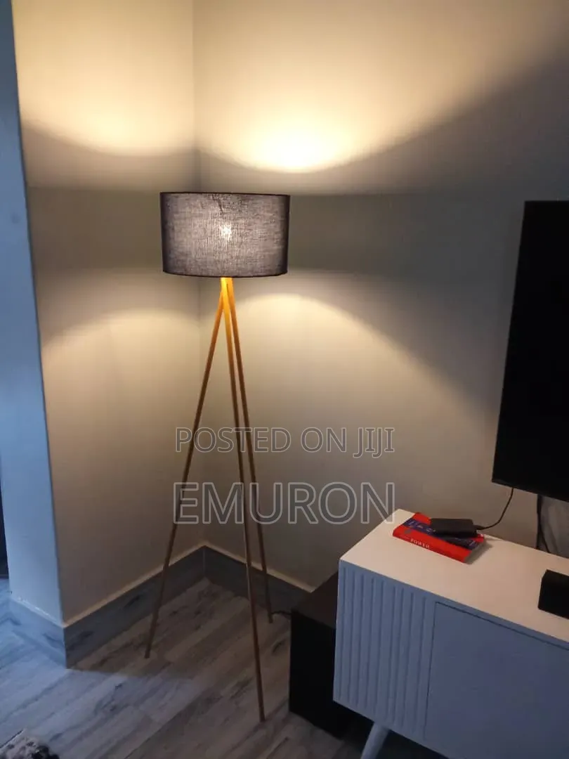 Chick Glow Metallic Tripod Floor Lamps