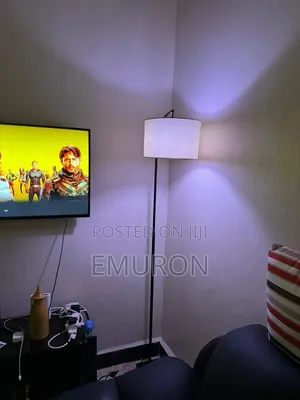 Pearl Glow Metallic Floor Lamp
