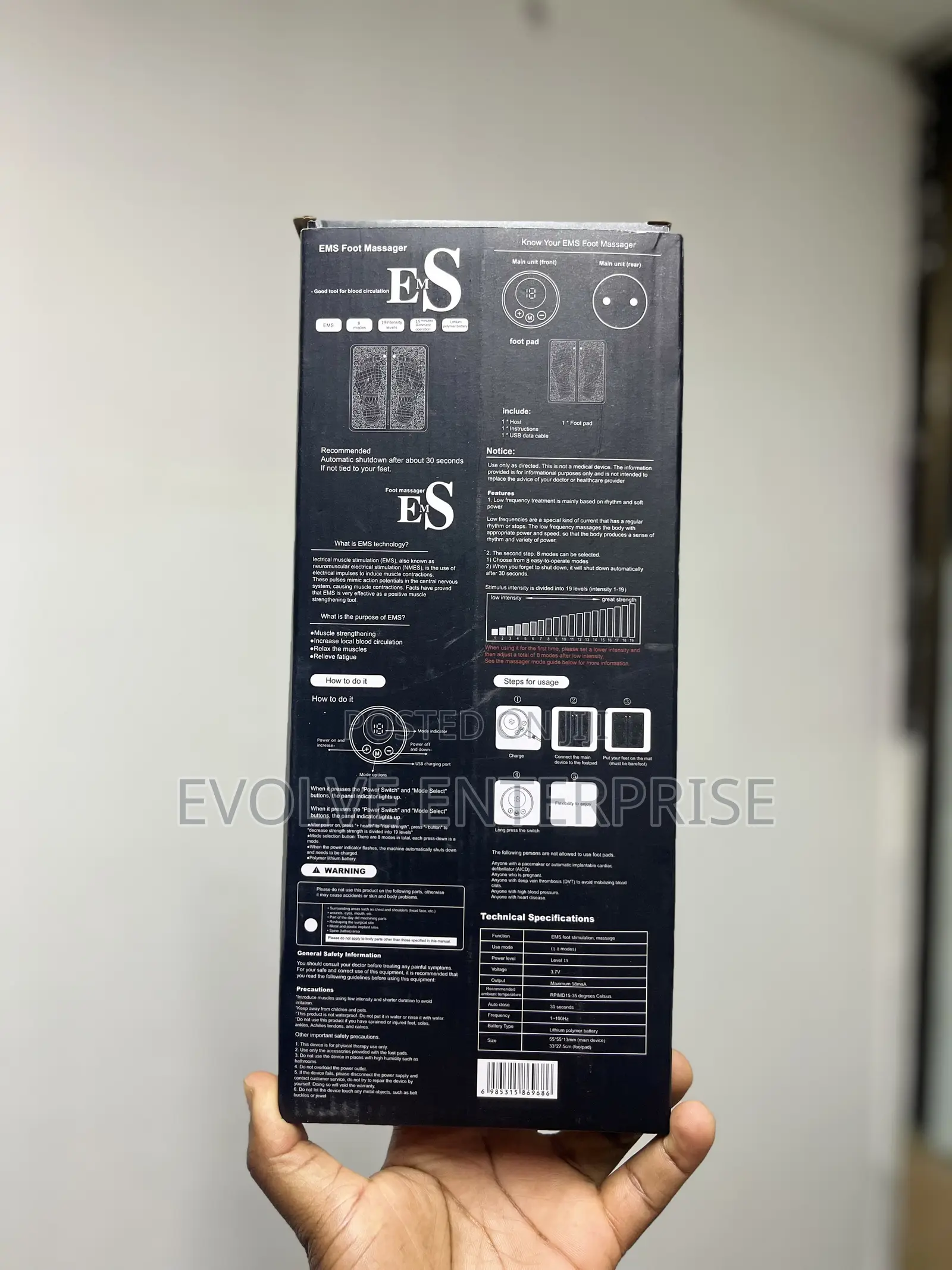 EMS Foot Massager Mat