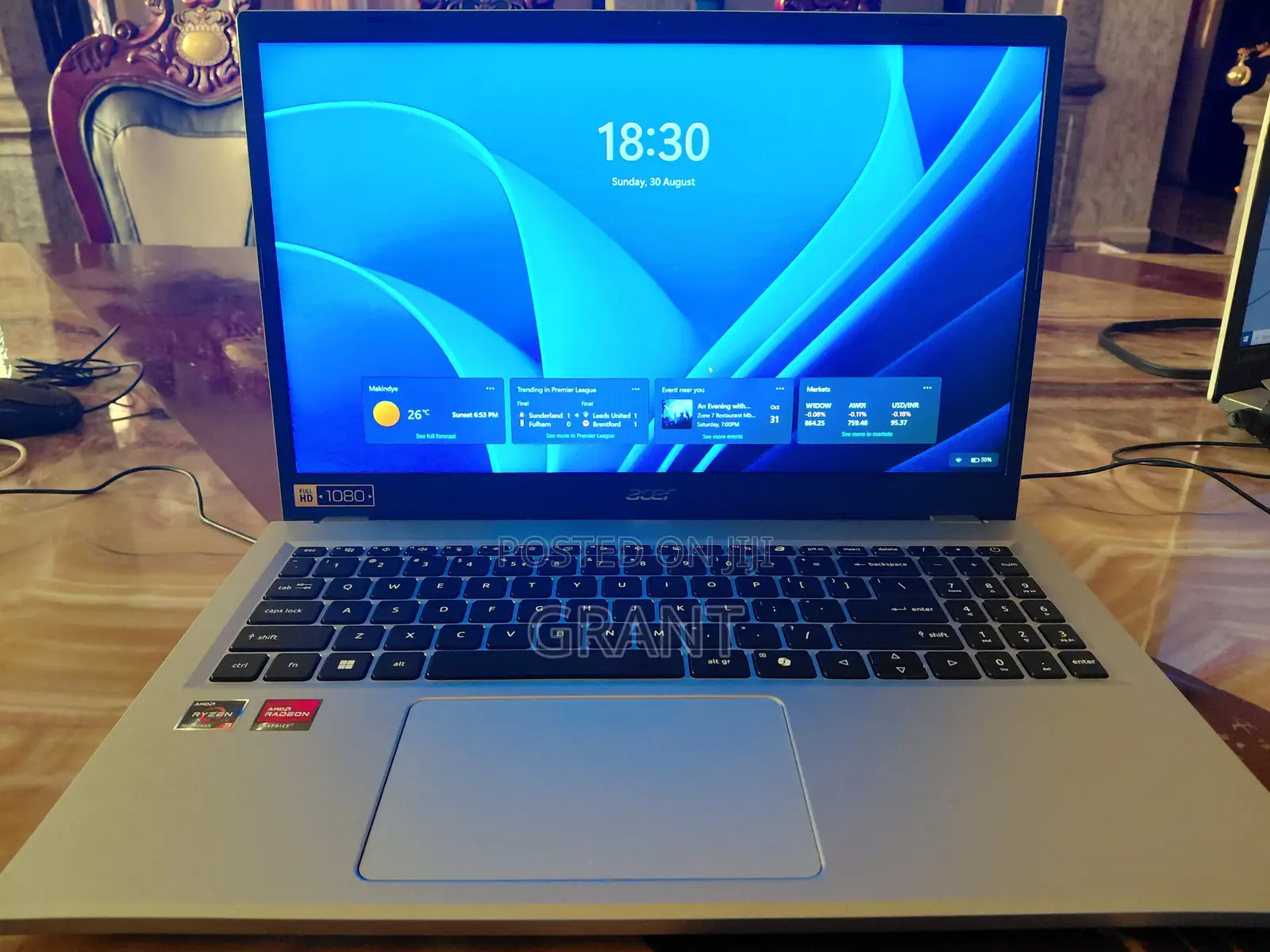 New Laptop Acer Aspire Go 15 8GB AMD Ryzen 3 SSD 256GB
