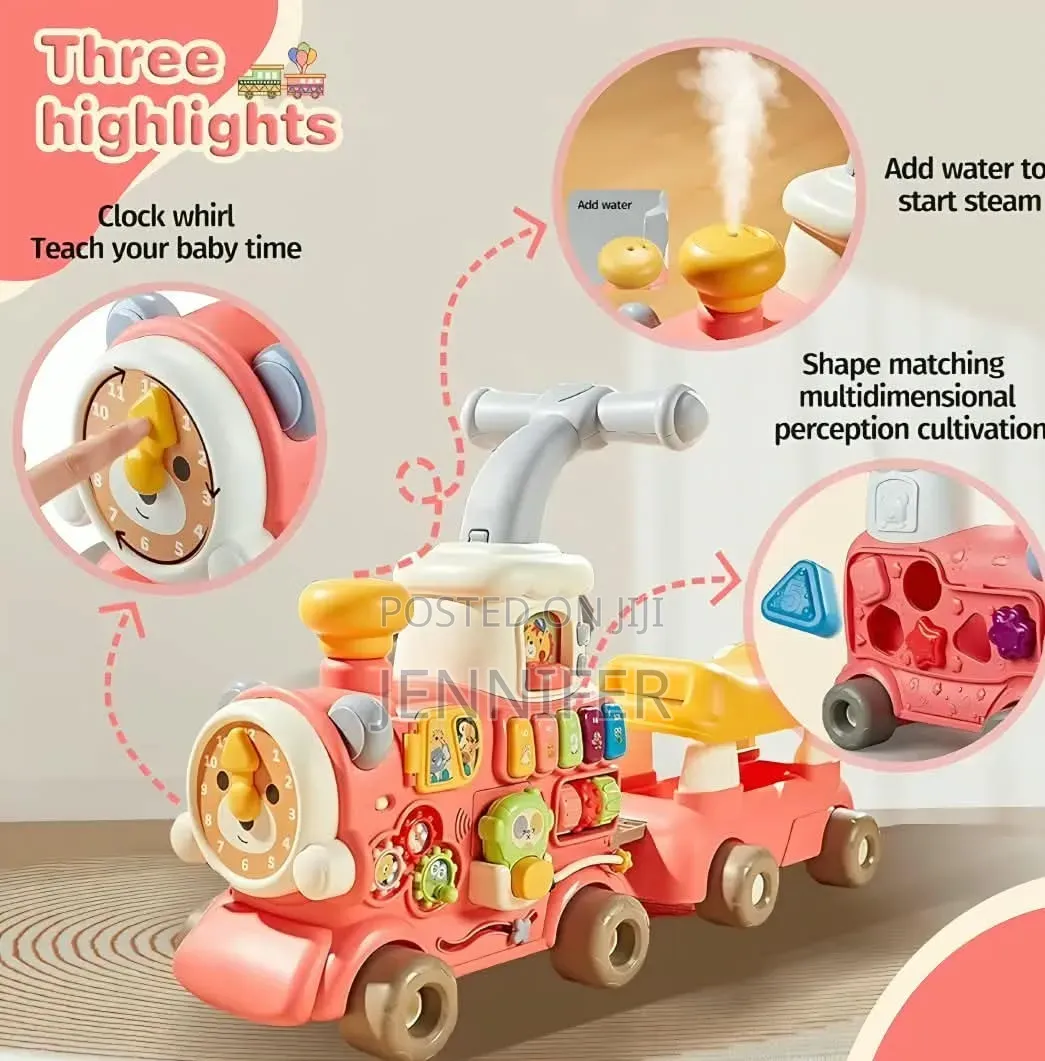 5in 1 Sit-to-Stand Baby Walker