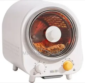 Modern Compact Rotating Air Fryer and Rotisserie Oven