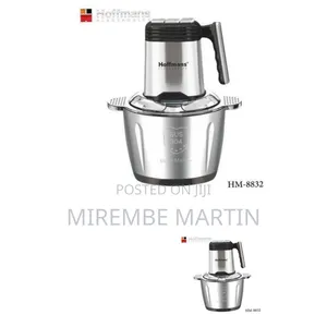 Hoffmans Professional Multi-Function Food Chopper and Meat Grinder -