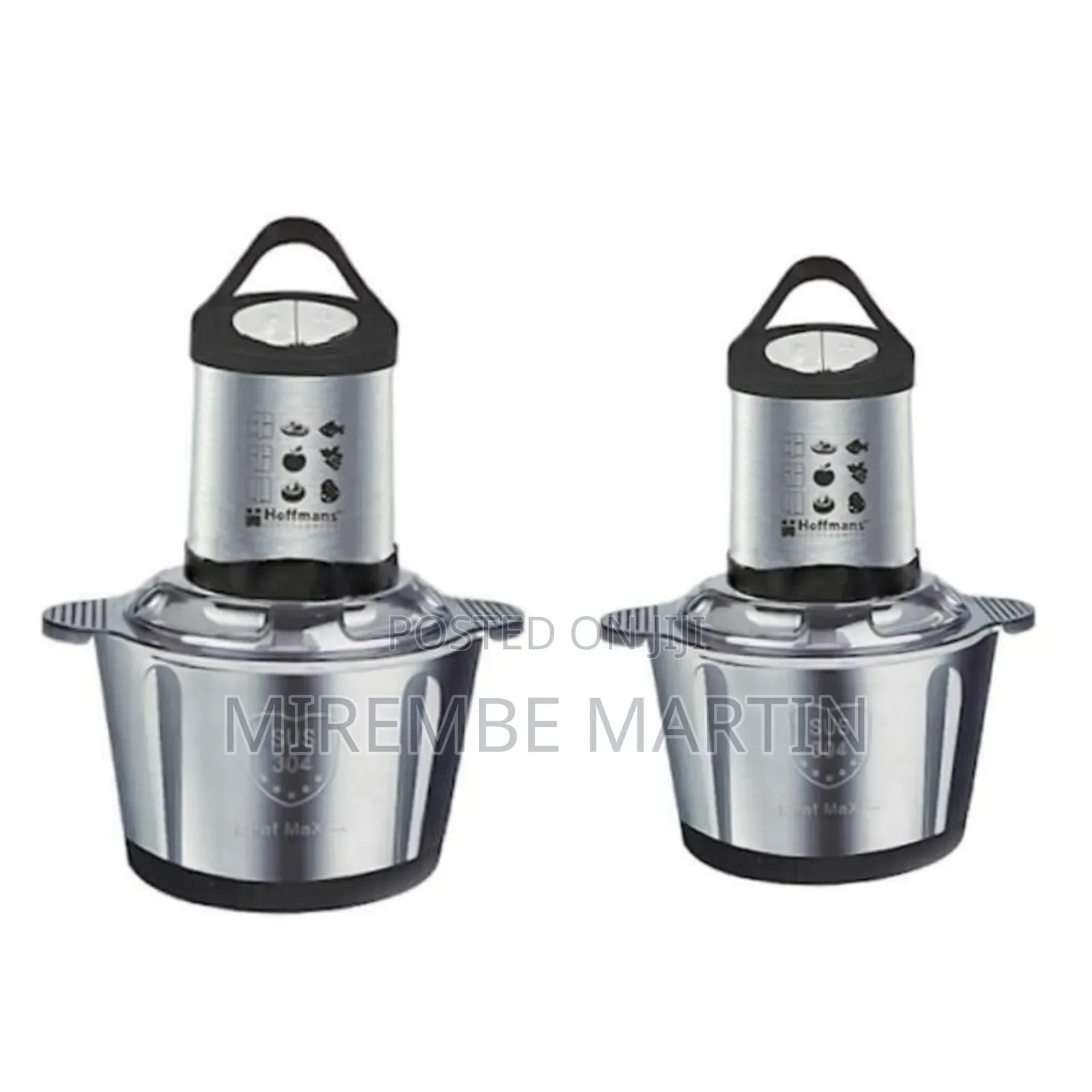 Hoffmans Professional Stainless Steel Electric Food Chopper