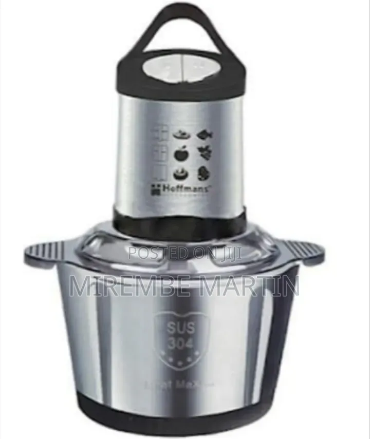 Hoffmans Professional Stainless Steel Electric Food Chopper