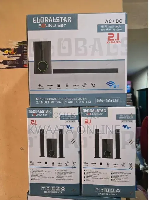 2.1ch Globalstar Sound Bar Speaker System Gs-5503