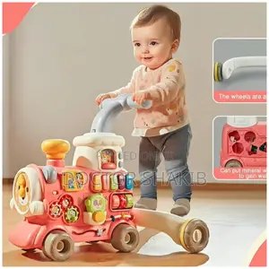 5in 1 Sit-to-Stand Baby Walker