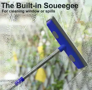 Kleaner Rubber Sweeping Brush With Squeezer - Ideal for Pet Hair