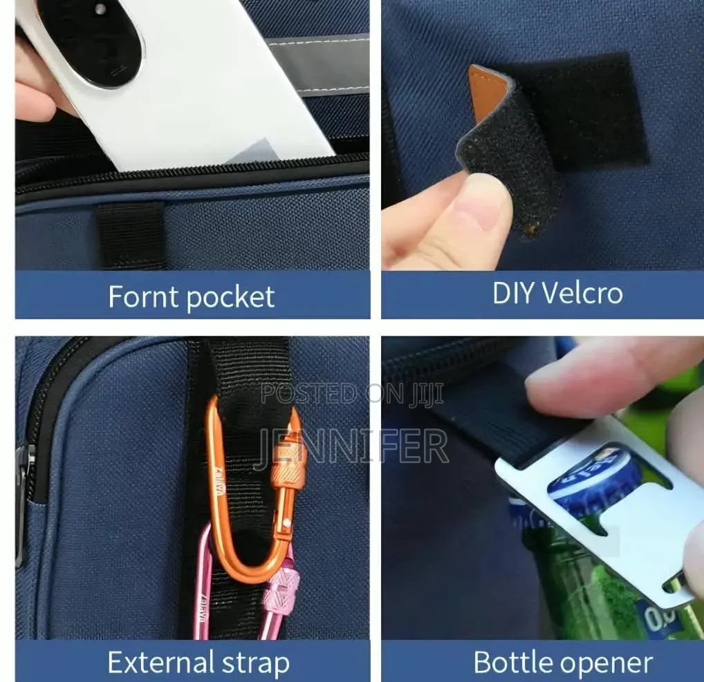Rectangular Thermal Insulated Cooler Bag / Food Carrier
