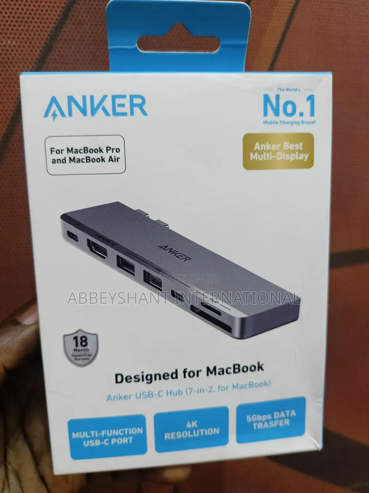 Anker 547 USB-C Hub MacBook 7 in 1 USB Hub