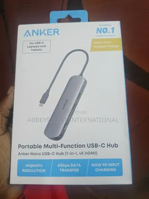Anker Nano USB-C Hub (7-in-1, 4K HDMI)