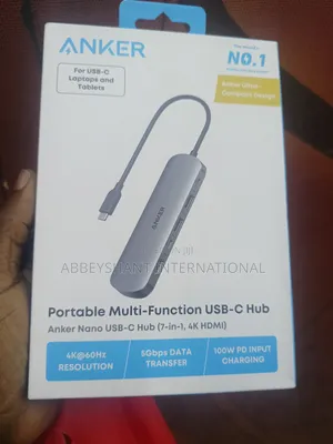 Anker Nano USB-C Hub (7-in-1, 4K HDMI)