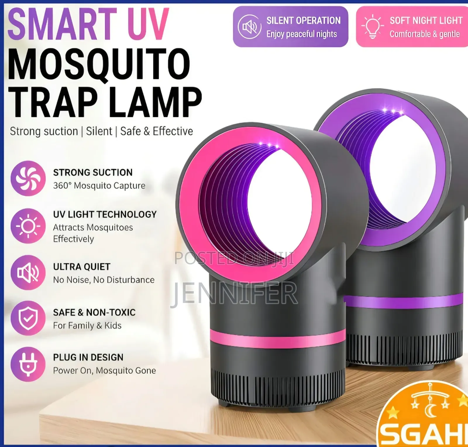 Electronic Mosquito Catcher Lamp