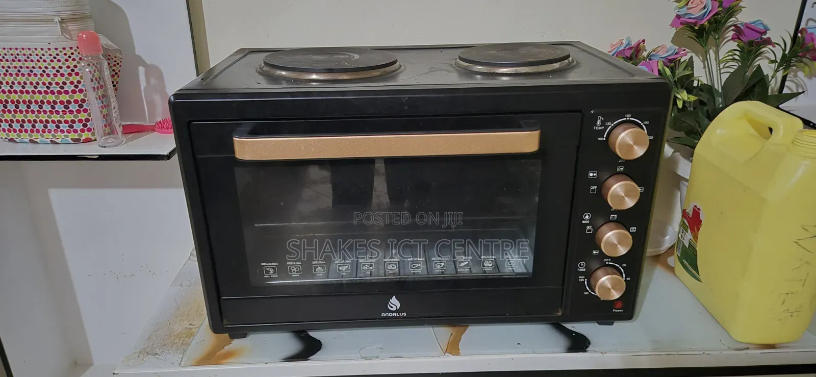 Oven With Hot Plate
