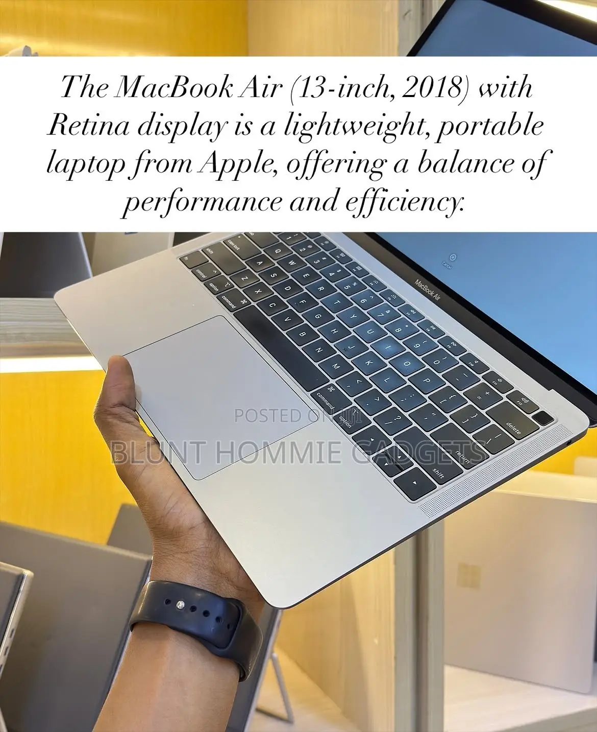 Laptop Apple MacBook Air 2018 8GB Intel Core i5 HDD+SSD 256GB