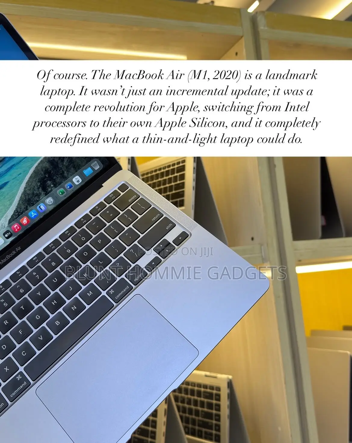 Laptop Apple MacBook Air 2020 M1 8GB Apple M1 HDD+SSD 256GB