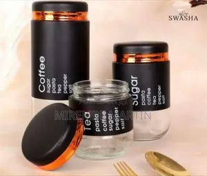 Elegant Kitchen Storage Canister Set (3-Piece)