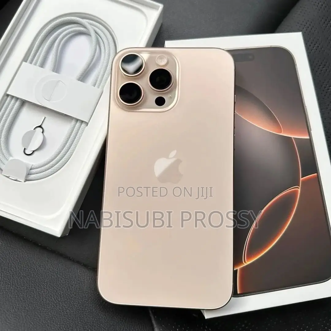New Apple iPhone 16 Pro Max 256 GB Gold
