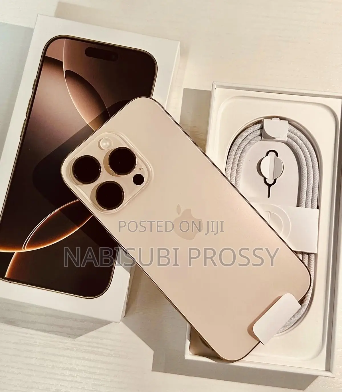 New Apple iPhone 16 Pro Max 256 GB Gold