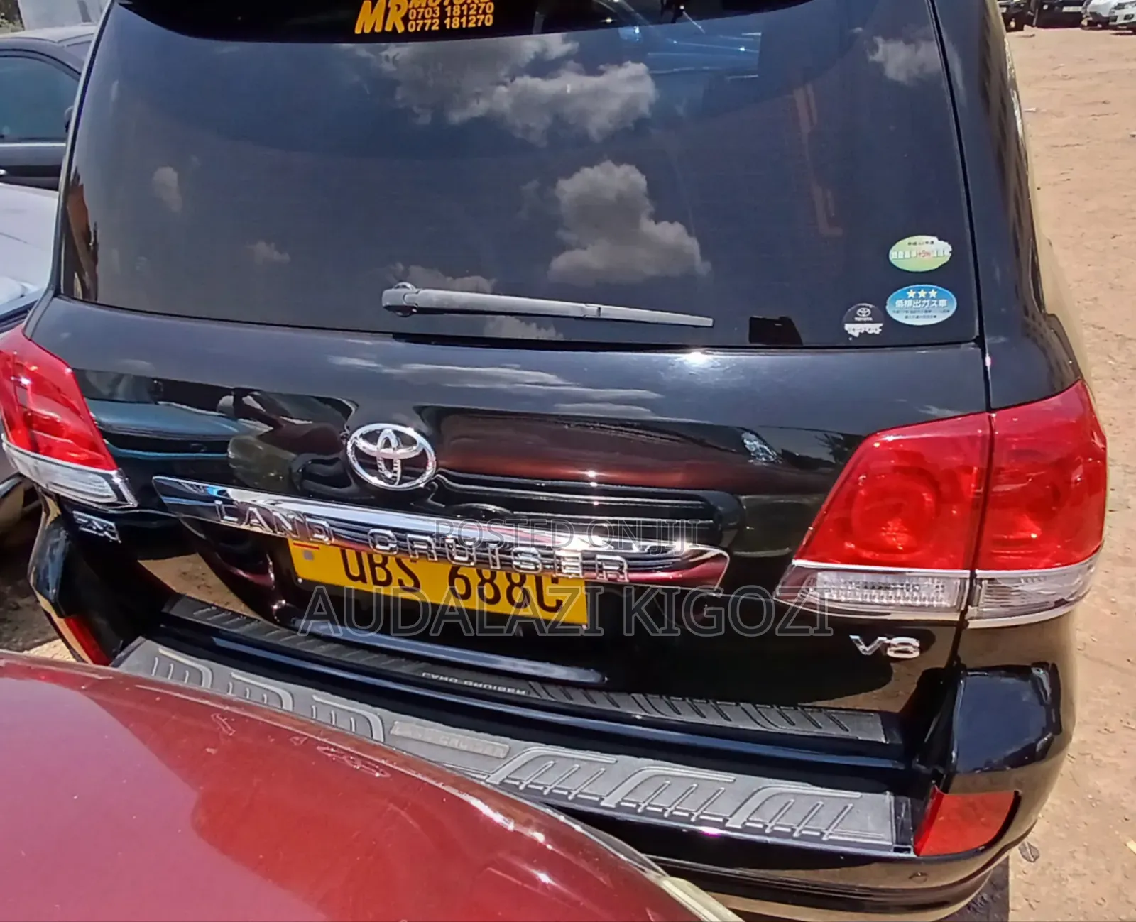 Toyota Land Cruiser 2012 Black