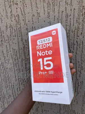 New Xiaomi Redmi Note 15 Pro+ 512 GB Black