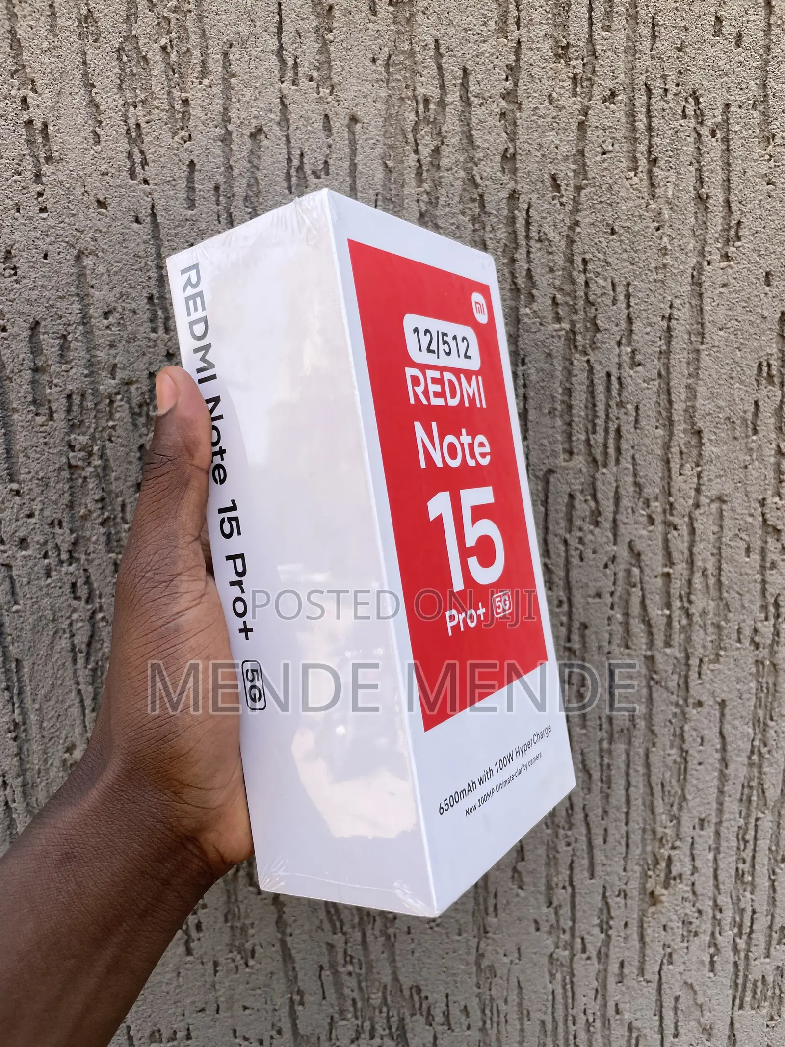 New Xiaomi Redmi Note 15 Pro+ 512 GB Black