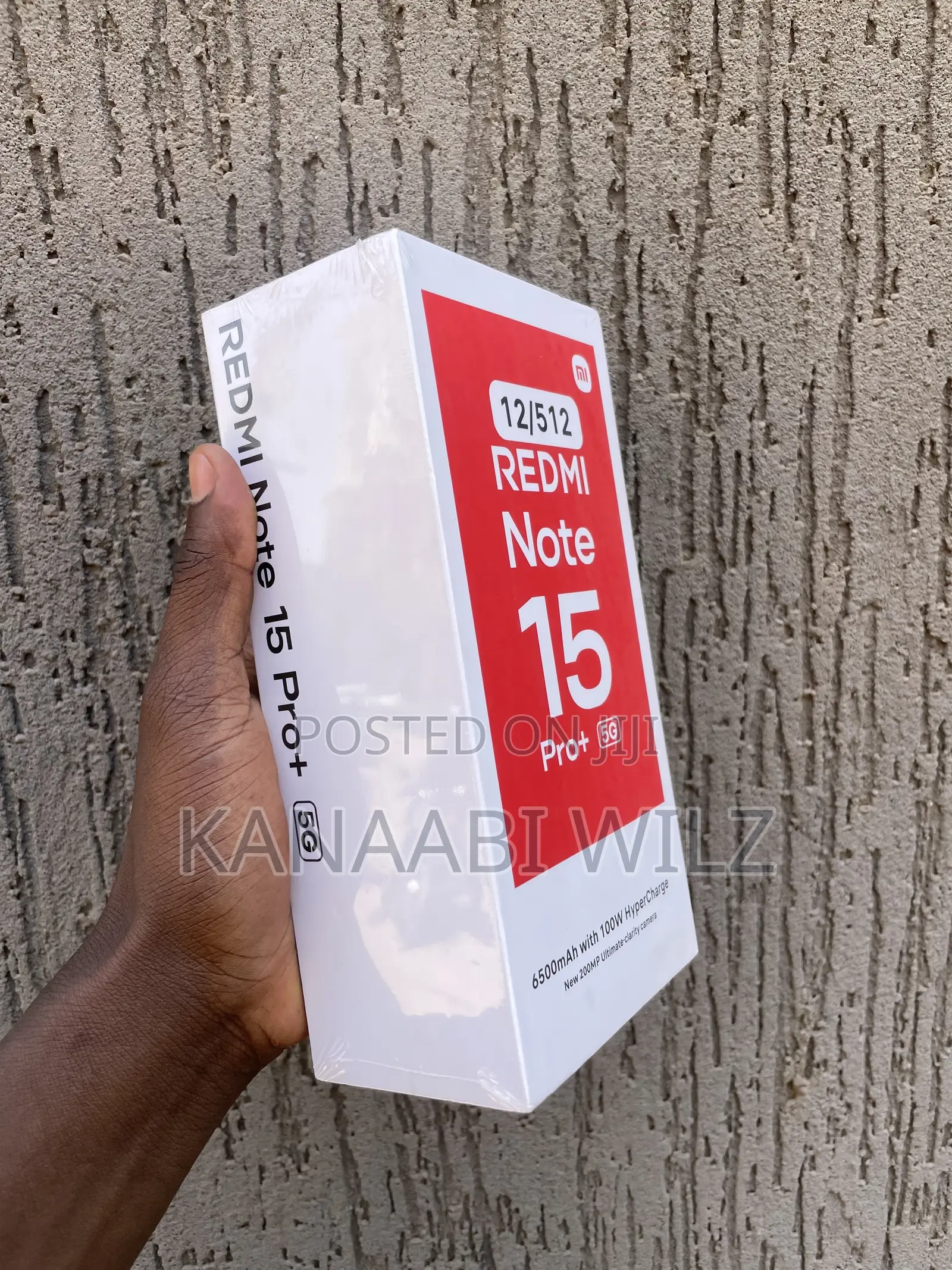 New Xiaomi Redmi Note 15 Pro+ 512 GB Black