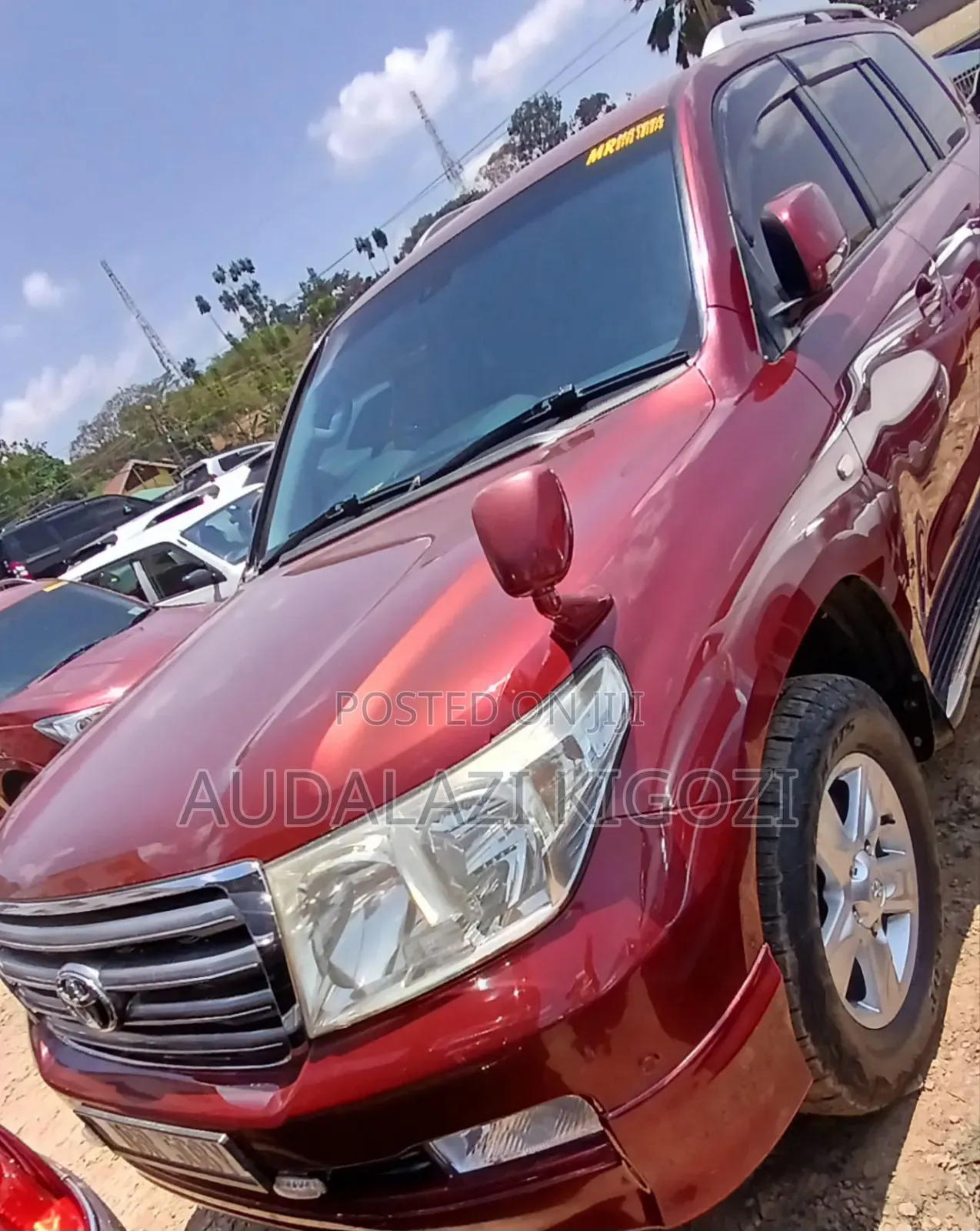 Toyota Land Cruiser 2011 Red