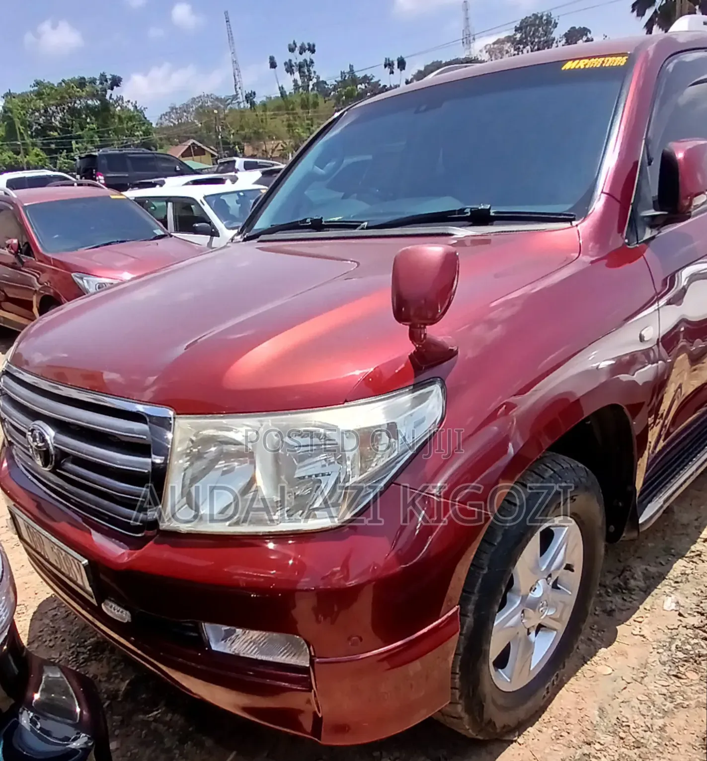 Toyota Land Cruiser 2011 Red