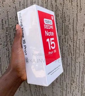 New Xiaomi Redmi Note 15 Pro+ 256 GB Black