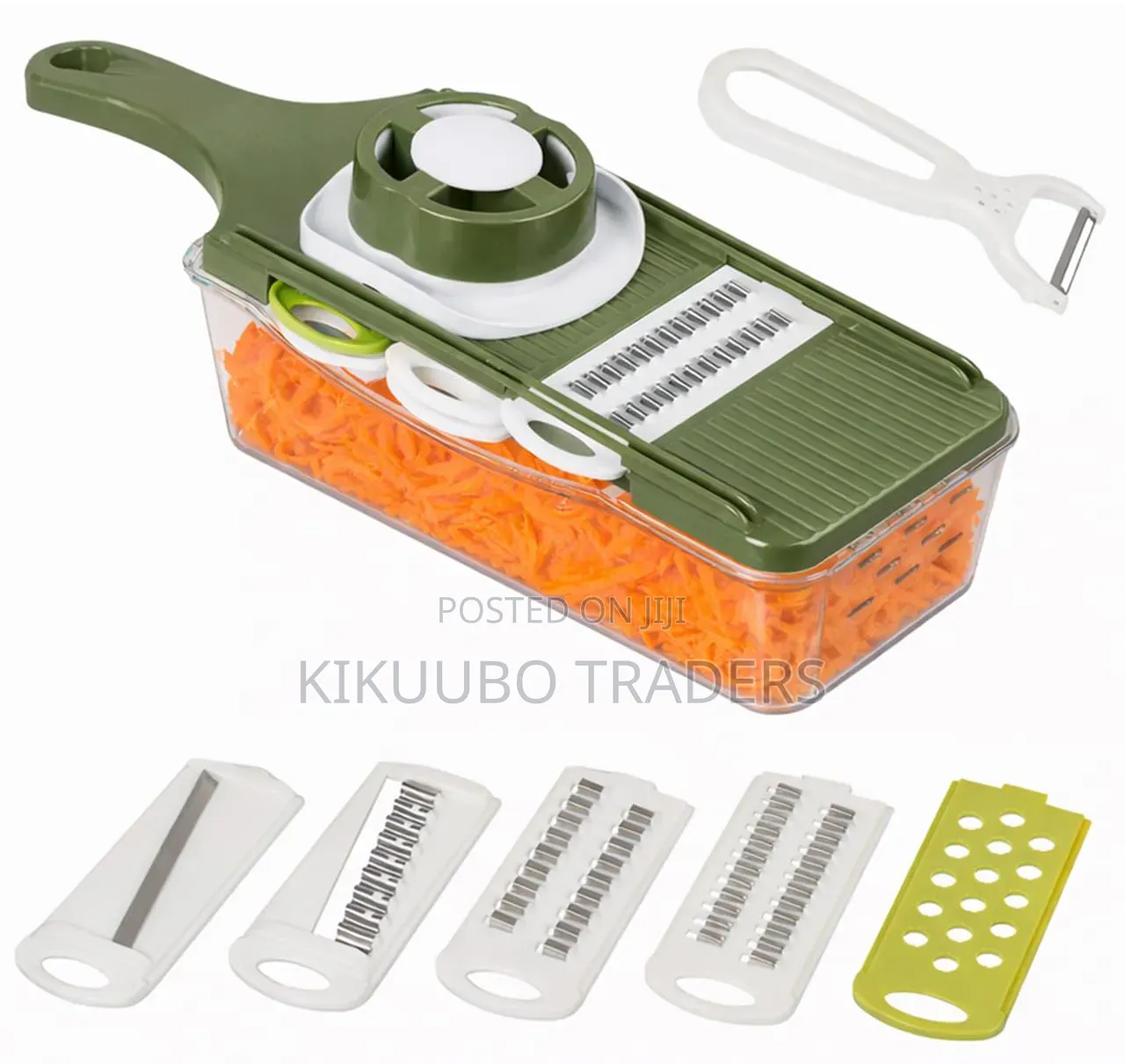 Vegetable Grater & Slicer With Container