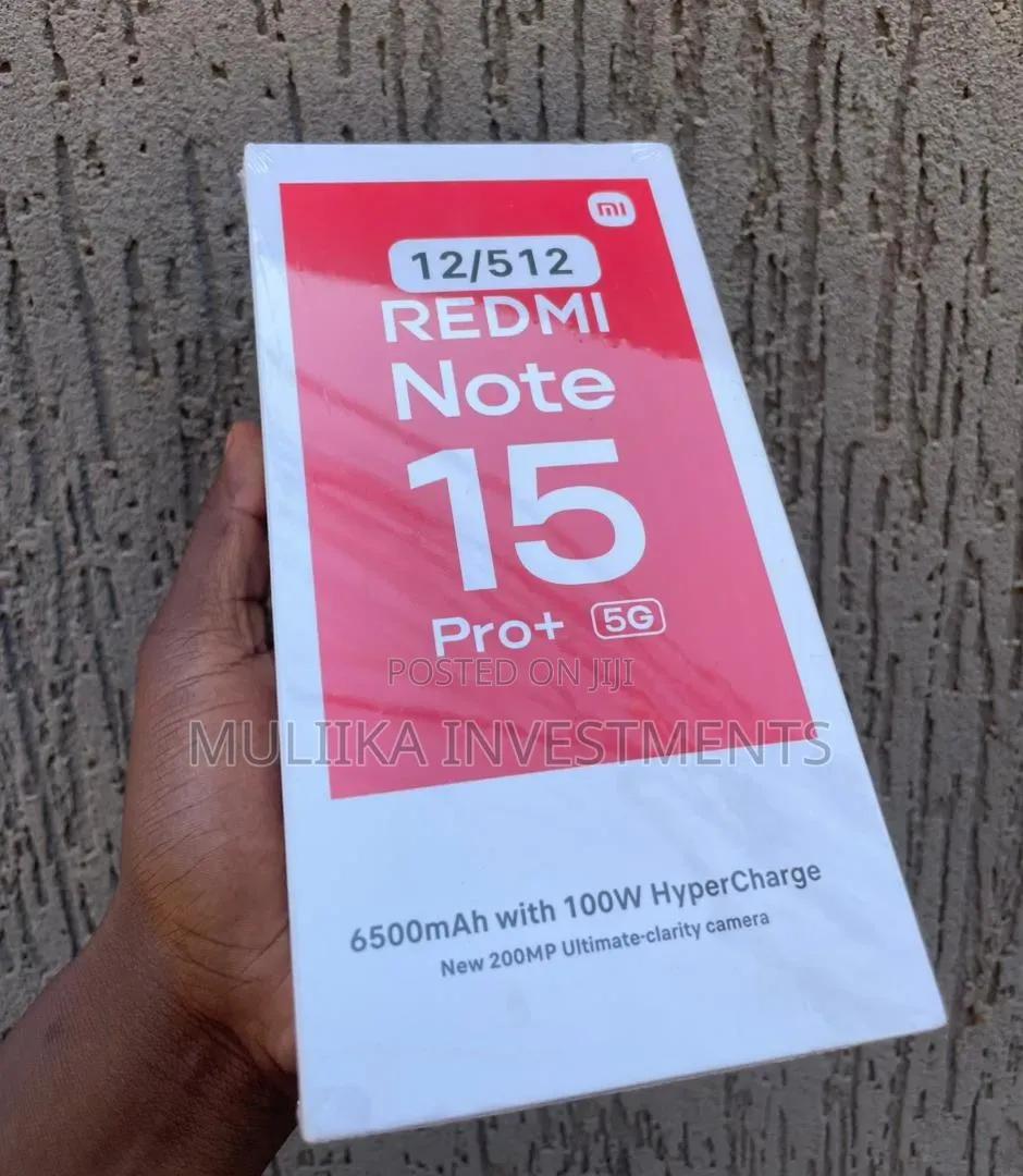 New Xiaomi Redmi Note 15 Pro+ 512 GB Gray