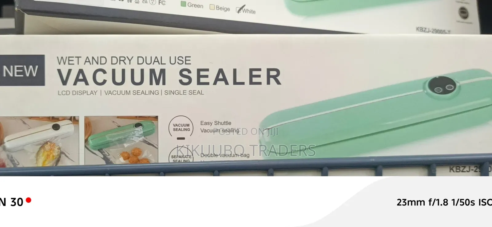 Wet and Dry Dual Use Vacuum Sealer