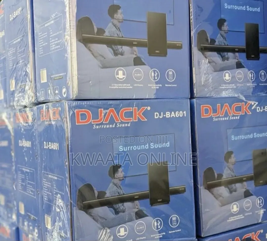 DJACK DJ-BA601 Wireless Bluetooth TV
Soundbar 3D Surround Speaker