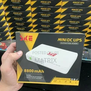 Mini Ups Battery Backup/Router Poe Power Bank-8800mah