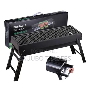 Portable Charcoal Grill Outdoor Pull-Out Folding BBQ Grill
