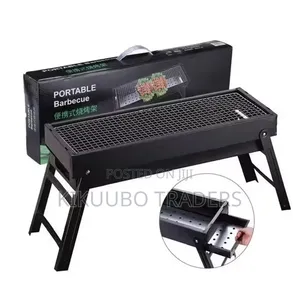 Portable Charcoal Grill Outdoor Pull-Out Folding BBQ Grill