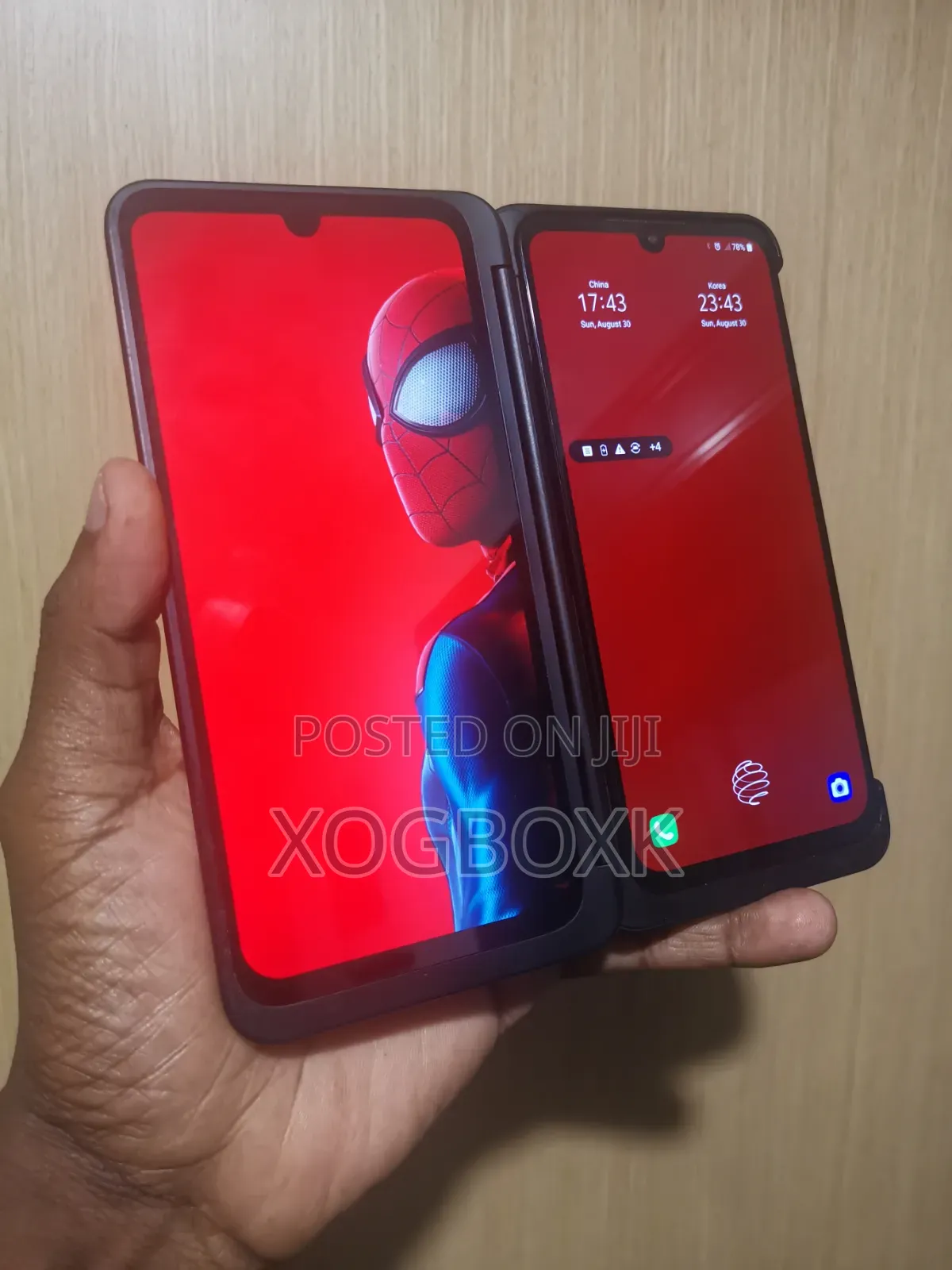 LG V50S ThinQ 256 GB Black