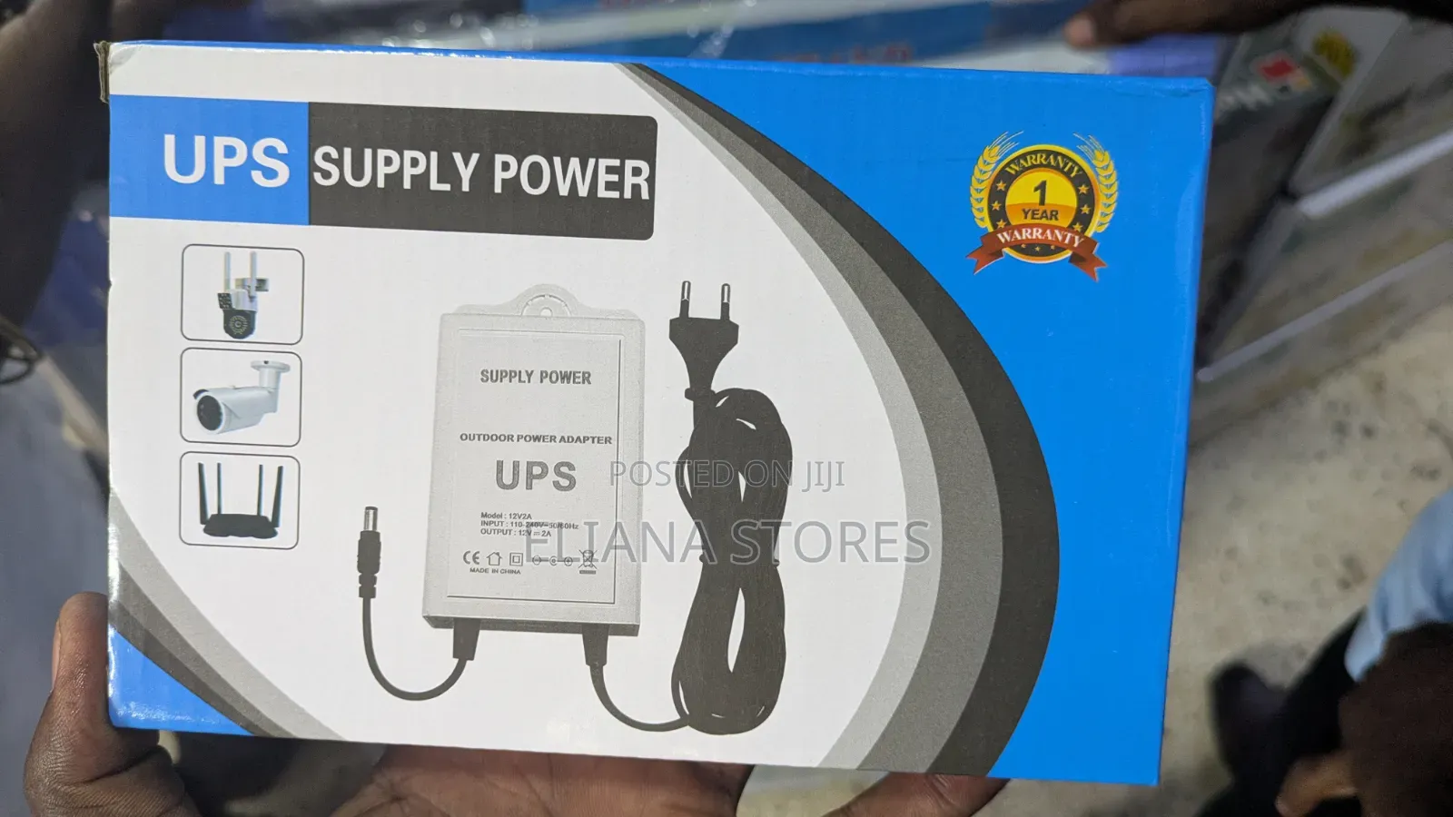 Outdoor Mini DC UPS Power Adapter