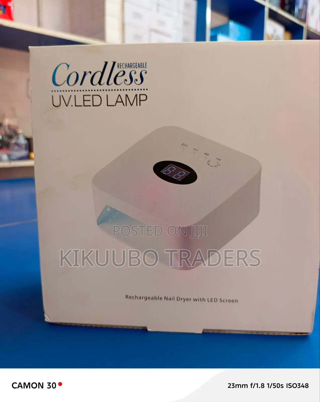Cordless Rechargeable UV/LED Nail Lamp